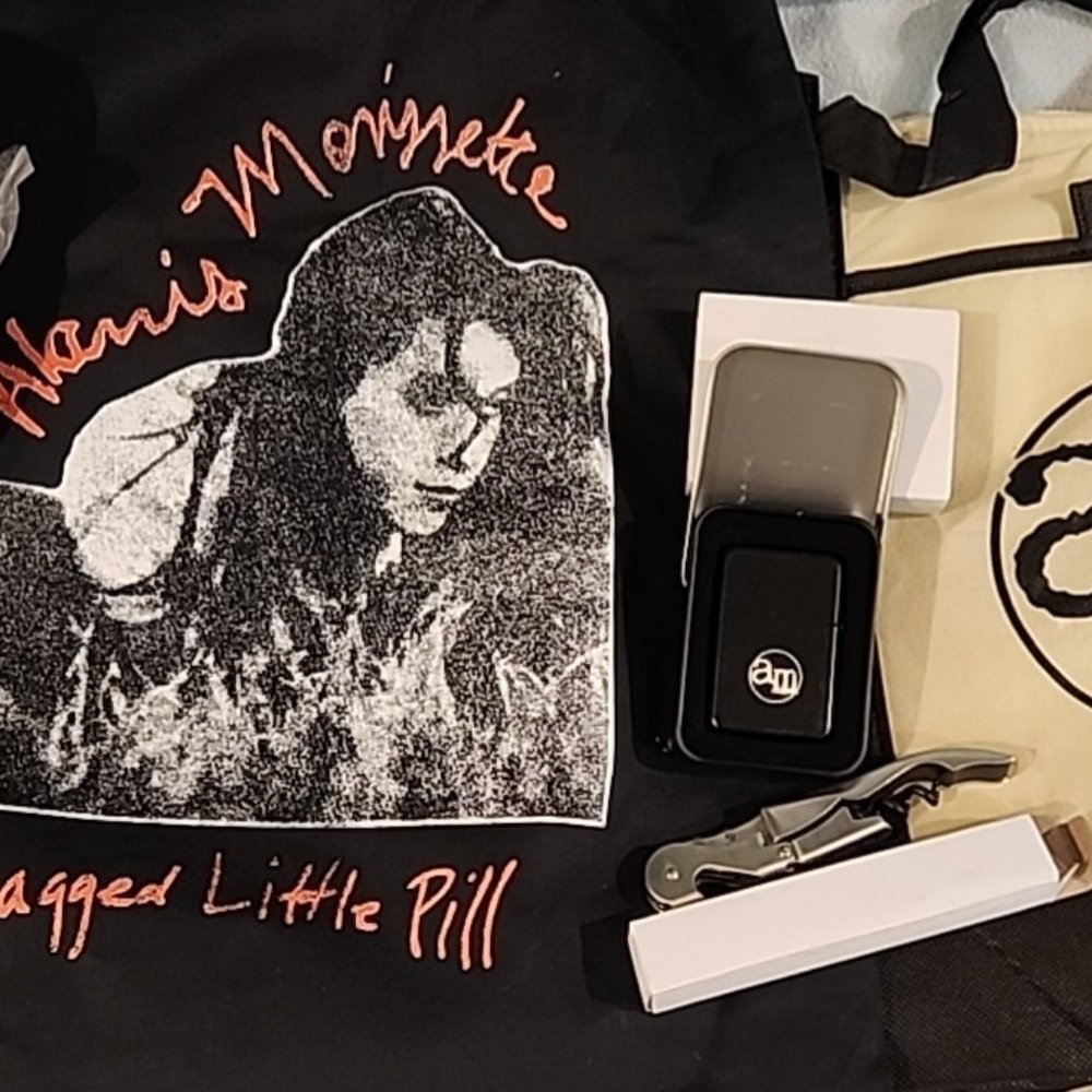 Alanis Morissette Jagged Little Pill VIP full swag bag great galentines gift!